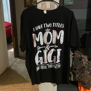 Black Graphic Kids Shirt